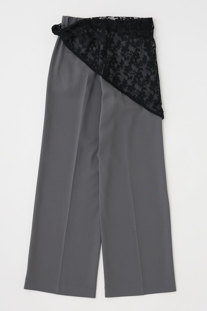 MOUSSY「LACE SCARF トラウザーズ」|その他|