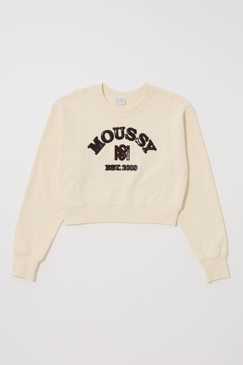 MOUSSY「MOUSSY F/LEATHER PATCH プルオーバー」|パーカー|