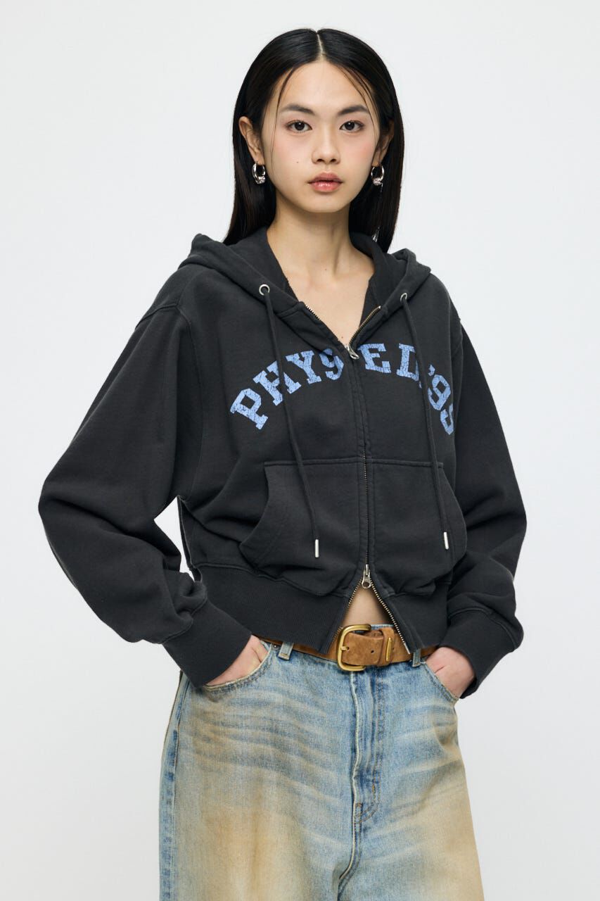 MOUSSY「PHYS. ED. ZIP UP フーディー」|パーカー|