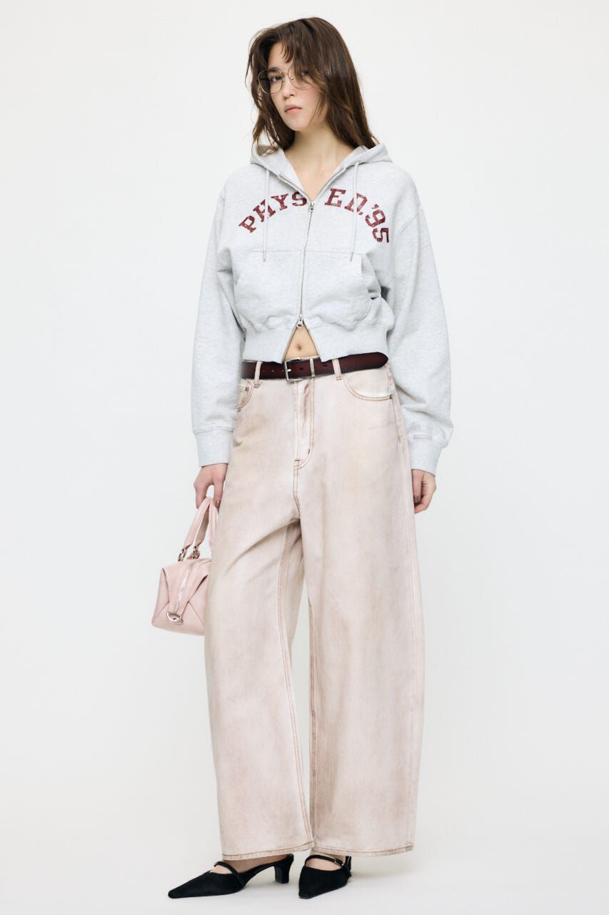 MOUSSY「PHYS. ED. ZIP UP フーディー」|パーカー|