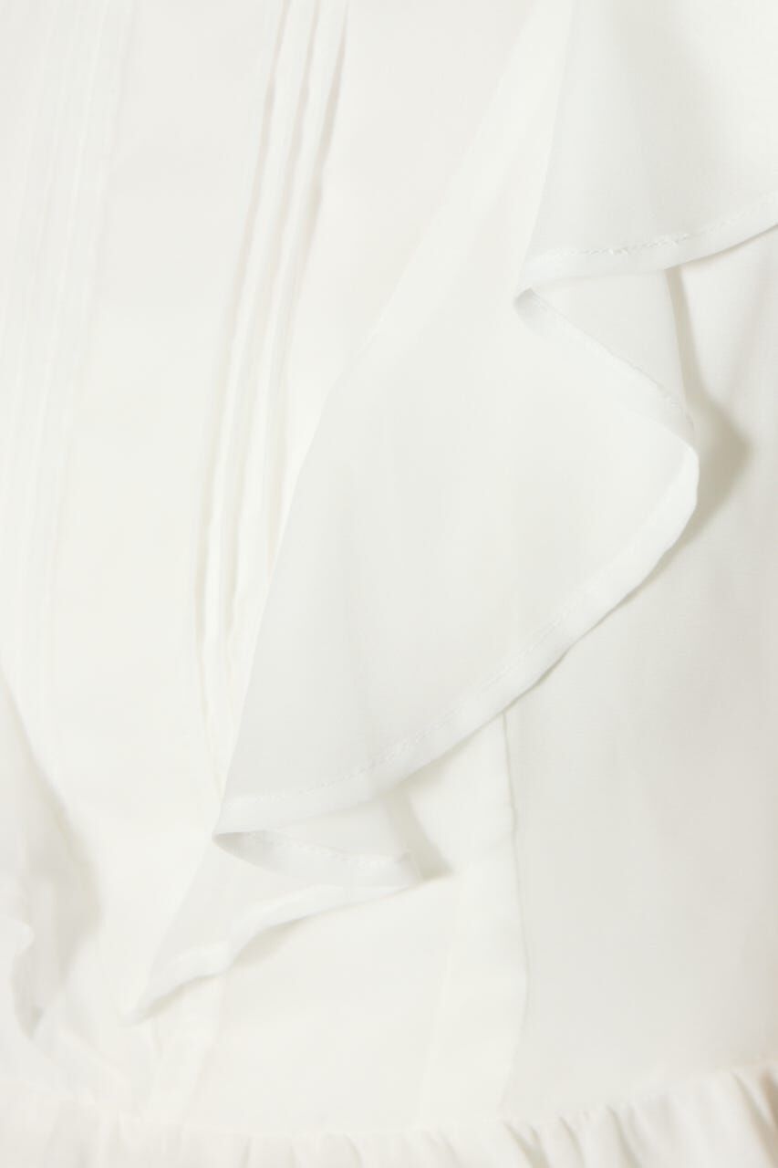 rienda「バックリボンフリルブラウス」|シャツ・ブラウス|