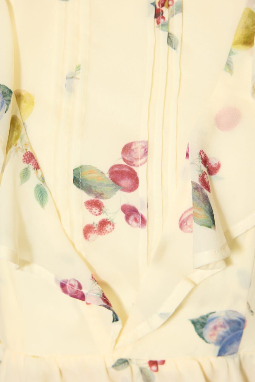 rienda「バックリボンフリルブラウス」|シャツ・ブラウス|