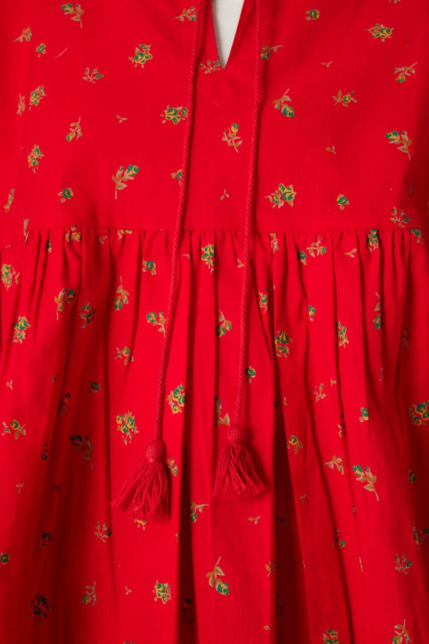 RODEO CROWNS「フラワーパターンカフタンシャツ」|シャツ・ブラウス|