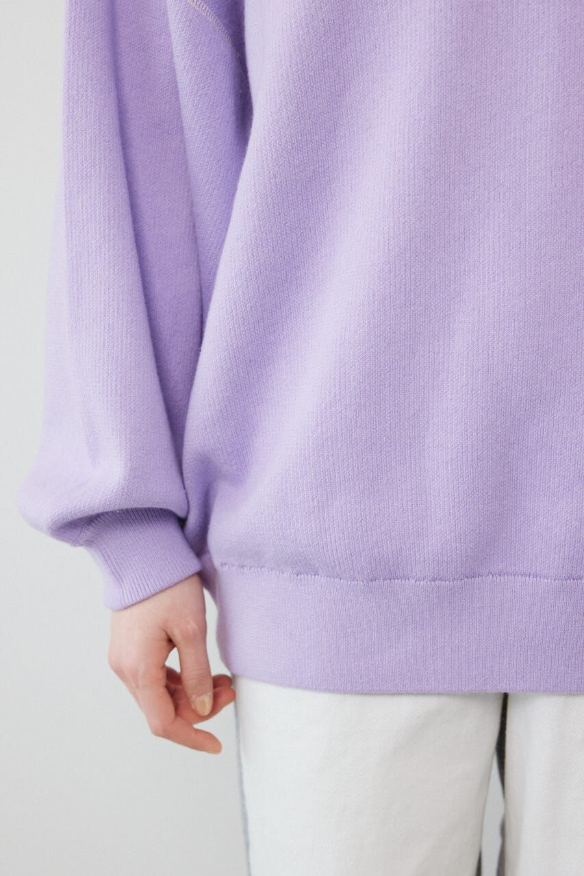 RODEO CROWNS「スウェットライク2wayネックニットトップス」|ニット・セーター|