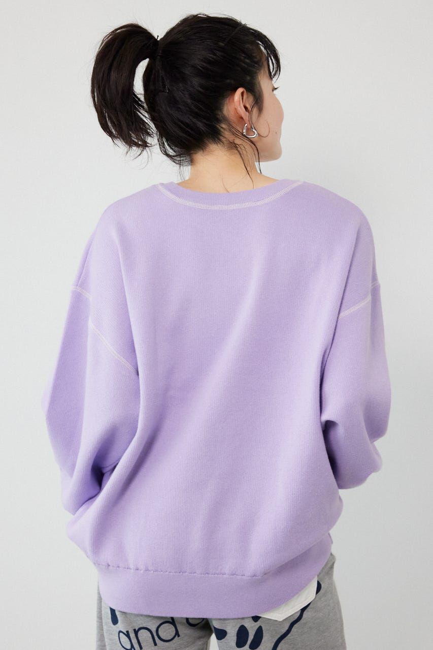 RODEO CROWNS「スウェットライク2wayネックニットトップス」|ニット・セーター|