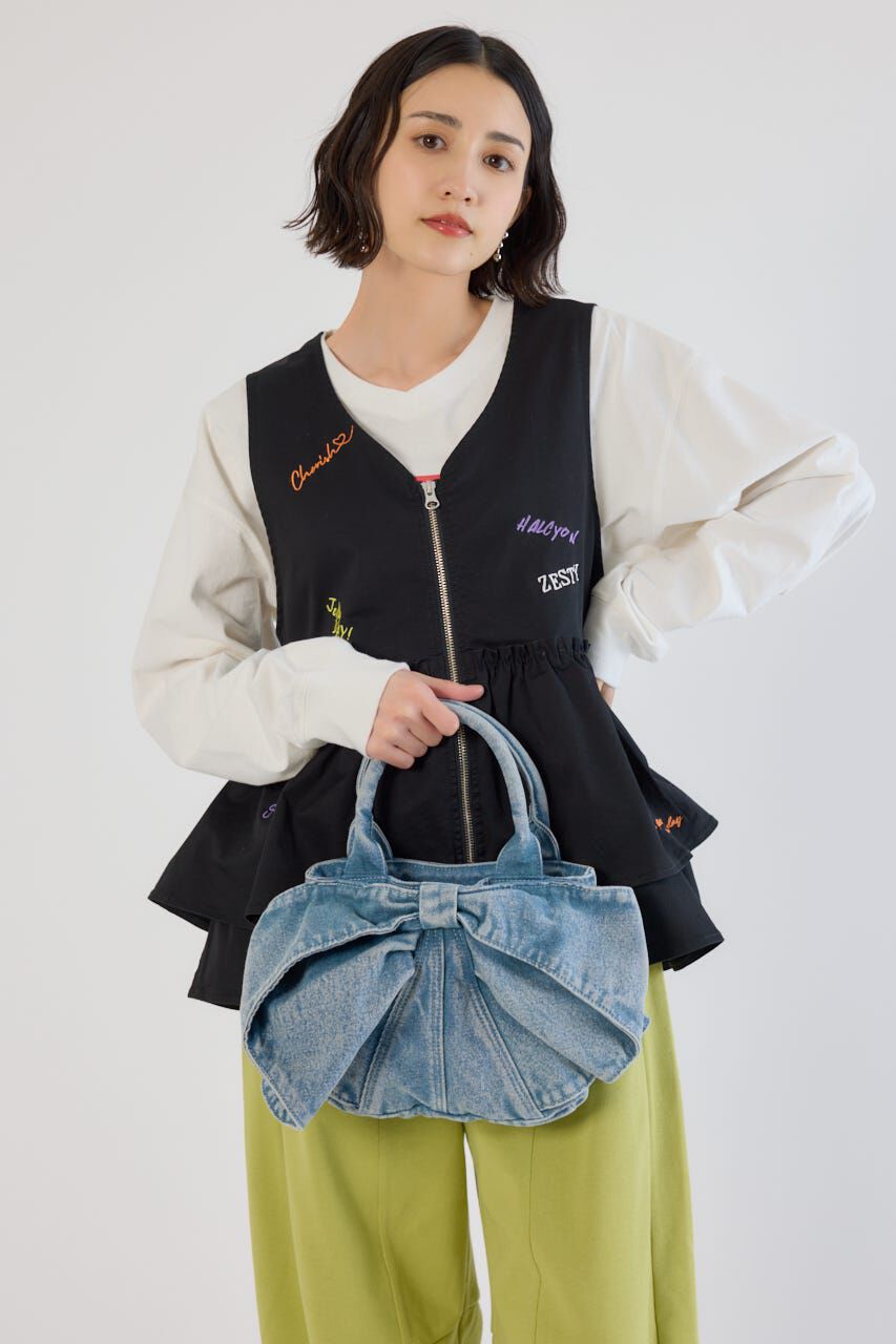 RODEO CROWNS「リボンデニムミニトート」|その他|