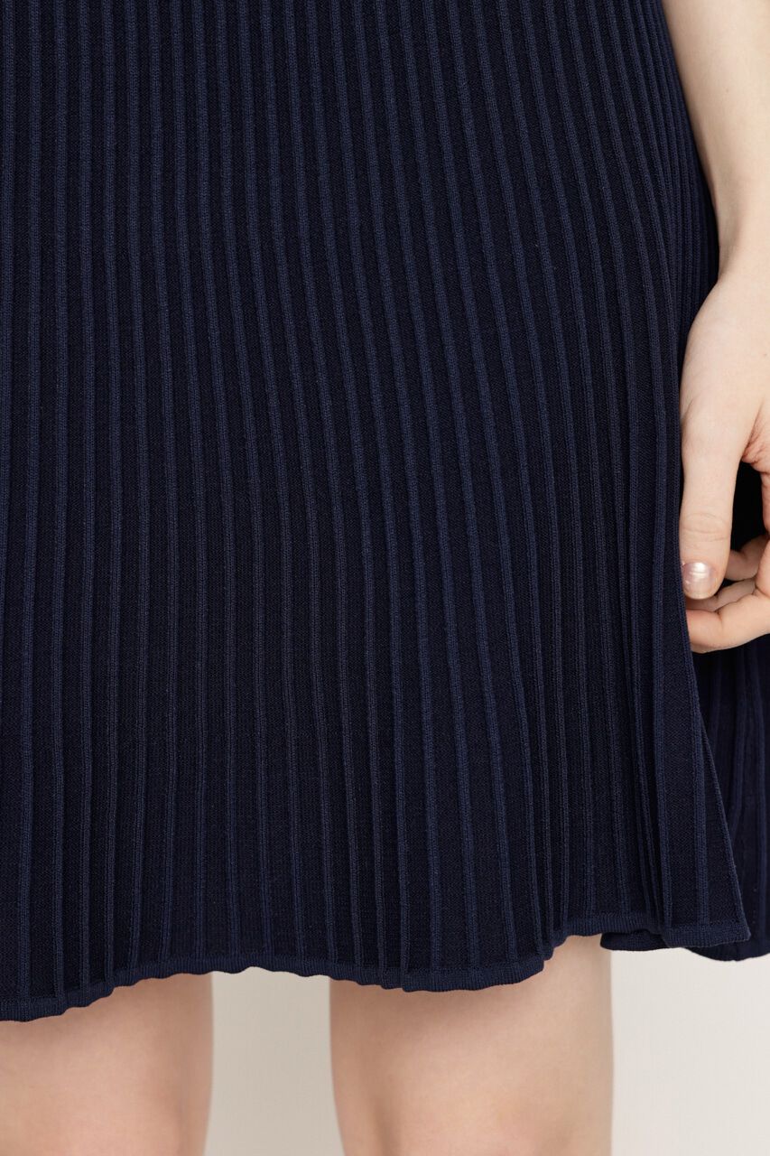 SLY「OFF SHOULDER RIB KNIT ショートワンピース」|ワンピース|