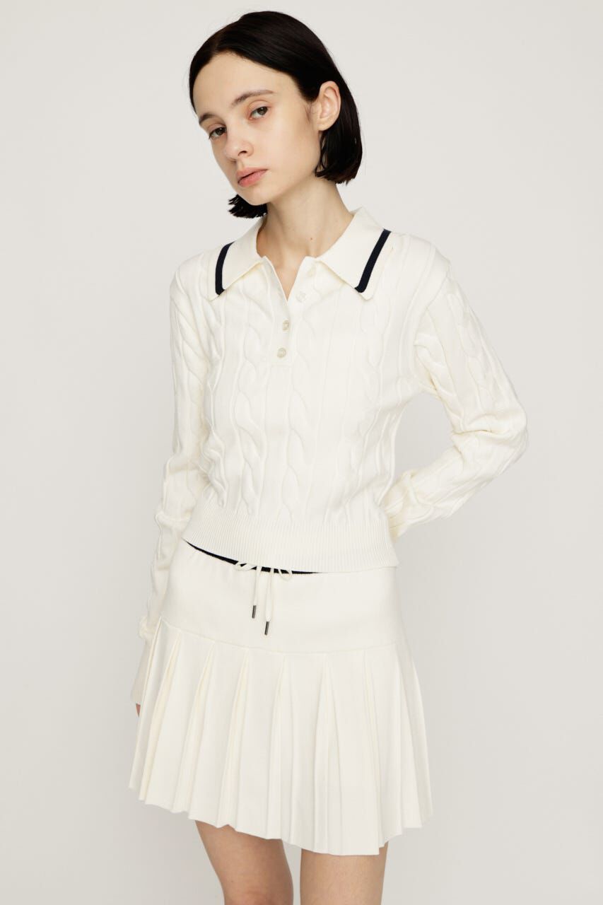 SLY「CABLE KNIT SET UP」|ワンピース|IVOY3