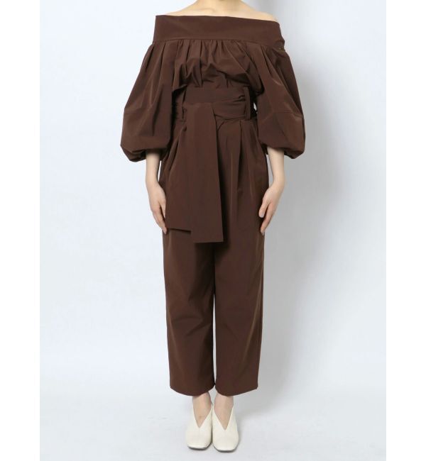 ELENDEEK「WAIST RIBBON TUCK PT」|その他|