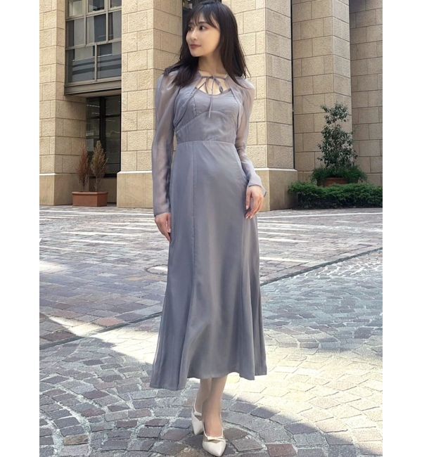 RESEXXY「シアーフラワーマーメイドワンピース」|ワンピース|