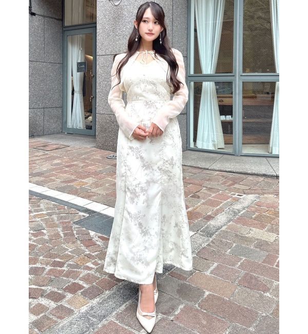 RESEXXY「シアーフラワーマーメイドワンピース」|ワンピース|