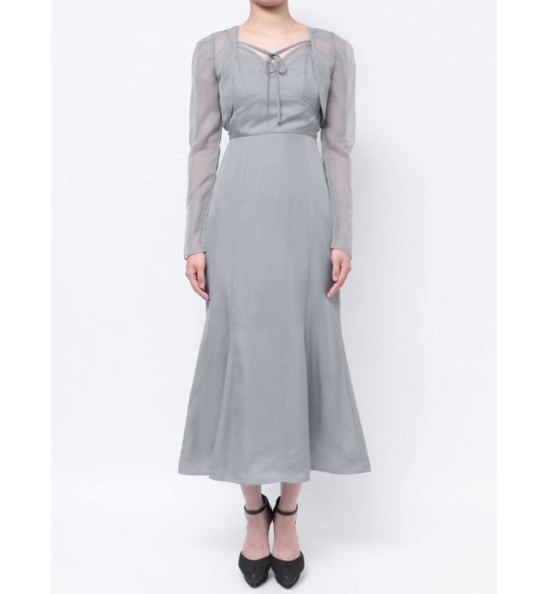 RESEXXY「シアーフラワーマーメイドワンピース」|ワンピース|