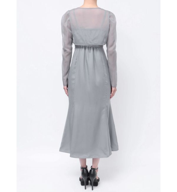 RESEXXY「シアーフラワーマーメイドワンピース」|ワンピース|