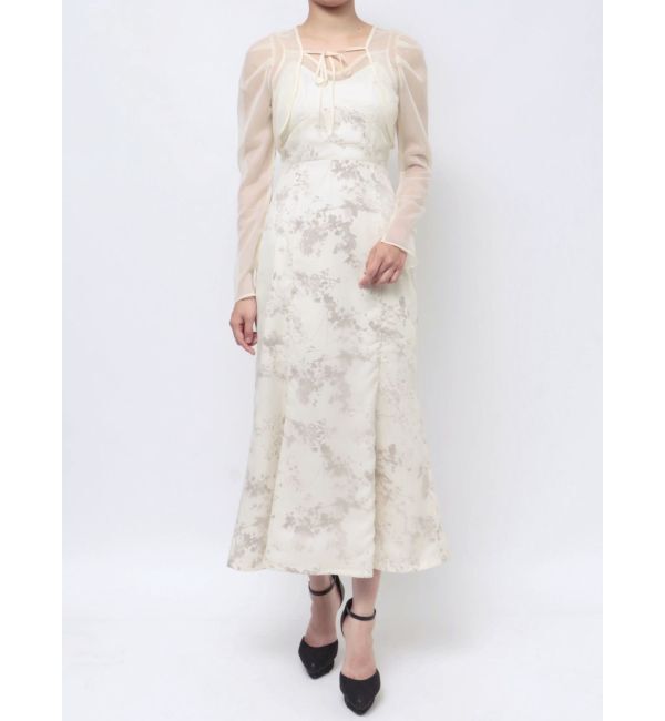 RESEXXY「シアーフラワーマーメイドワンピース」|ワンピース|