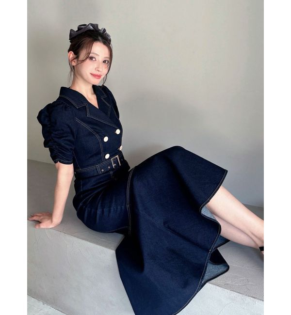 RESEXXY「ステッチデザインマーメイドワンピース」|ワンピース|