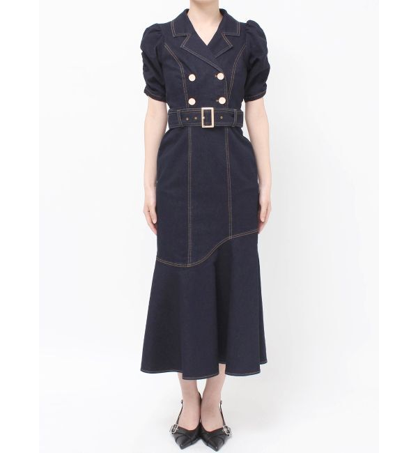 RESEXXY「ステッチデザインマーメイドワンピース」|ワンピース|