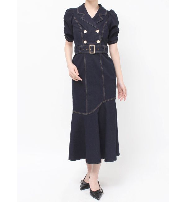 RESEXXY「ステッチデザインマーメイドワンピース」|ワンピース|