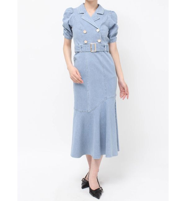 RESEXXY「ステッチデザインマーメイドワンピース」|ワンピース|