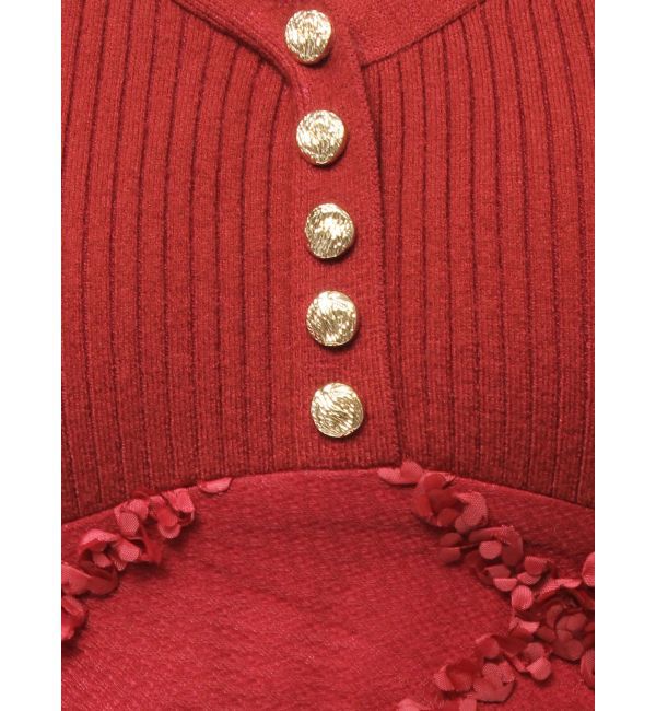 RESEXXY「【追加生産分】ドッキングフレアミニニットワンピース」|ワンピース|