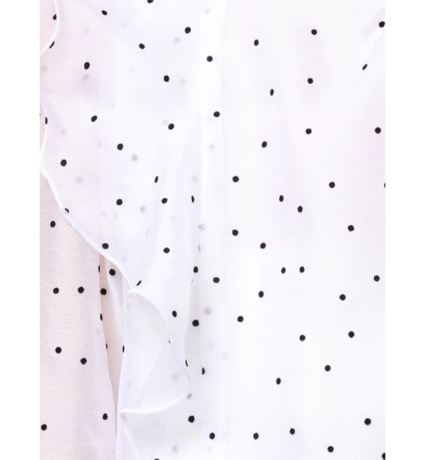 dazzlin「【WEB限定】フリルプチハイタックブラウス」|シャツ・ブラウス|