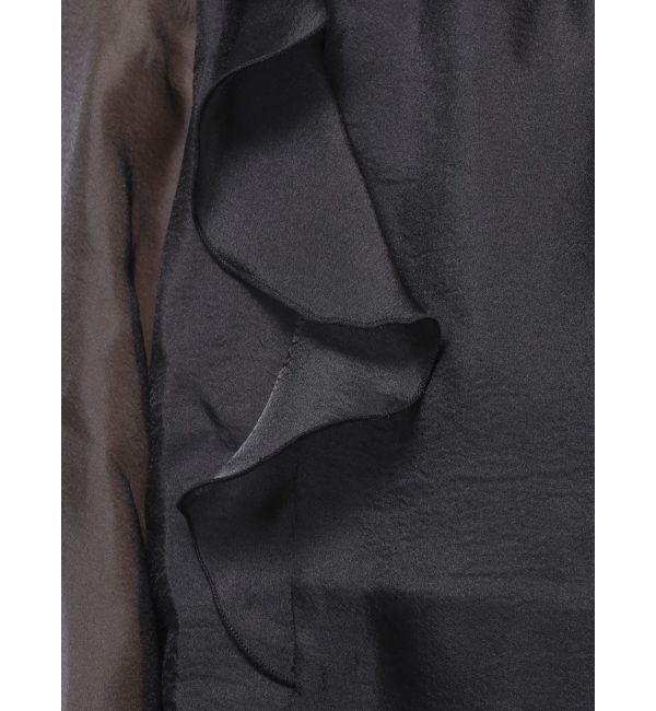 dazzlin「【WEB限定】フリルプチハイタックブラウス」|シャツ・ブラウス|