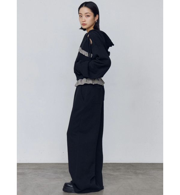 EMODA「カットアウトリボンフーディ」|パーカー|