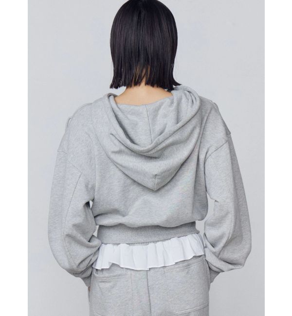 EMODA「カットアウトリボンフーディ」|パーカー|