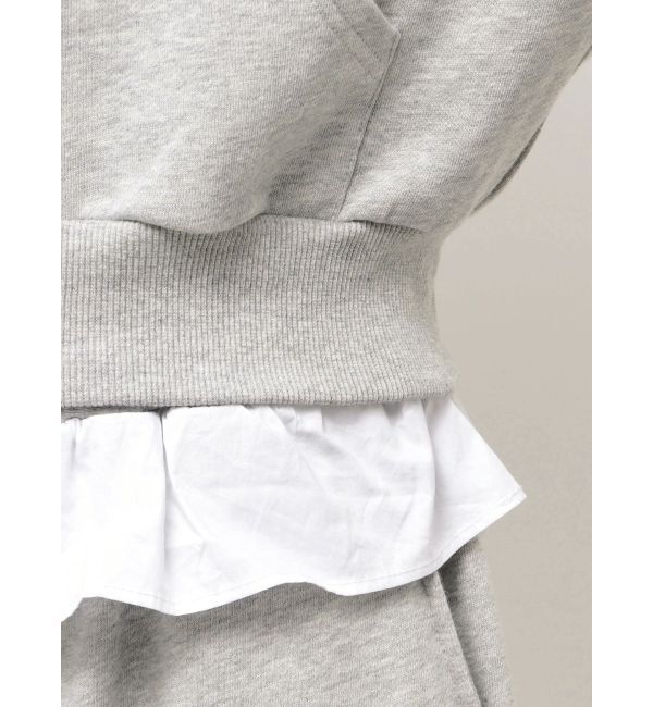 EMODA「カットアウトリボンフーディ」|パーカー|