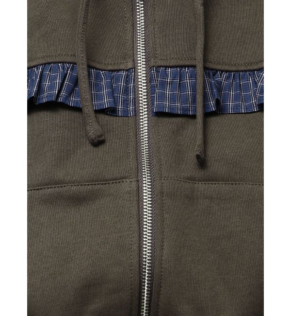 EMODA「カットアウトリボンフーディ」|パーカー|