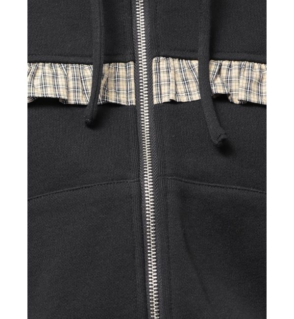 EMODA「カットアウトリボンフーディ」|パーカー|