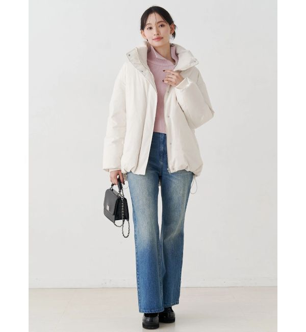 MERCURYDUO「デニムシューカットパンツ」|デニム|