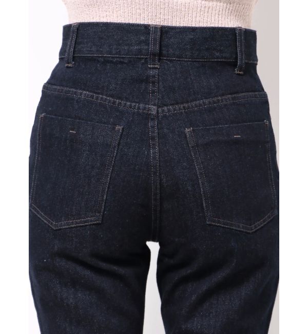 MERCURYDUO「デニムシューカットパンツ」|デニム|