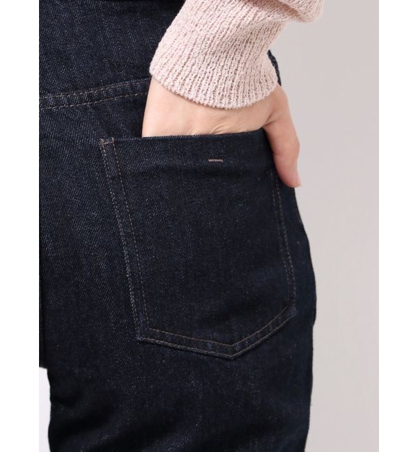 MERCURYDUO「デニムシューカットパンツ」|デニム|