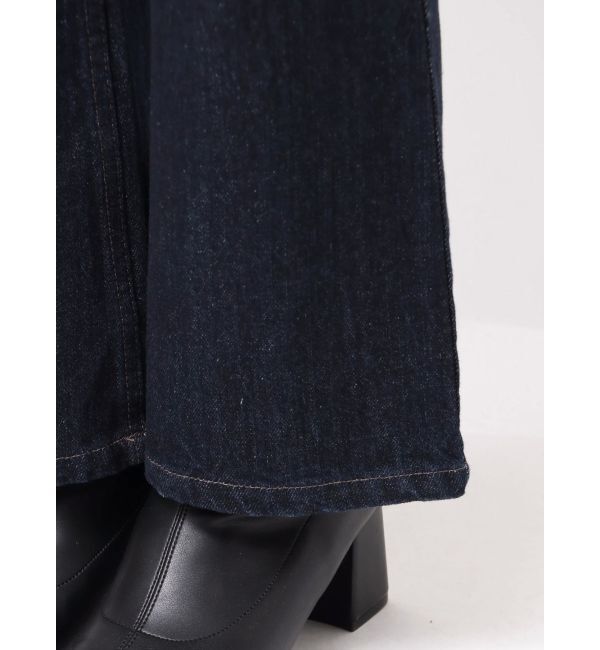 MERCURYDUO「デニムシューカットパンツ」|デニム|