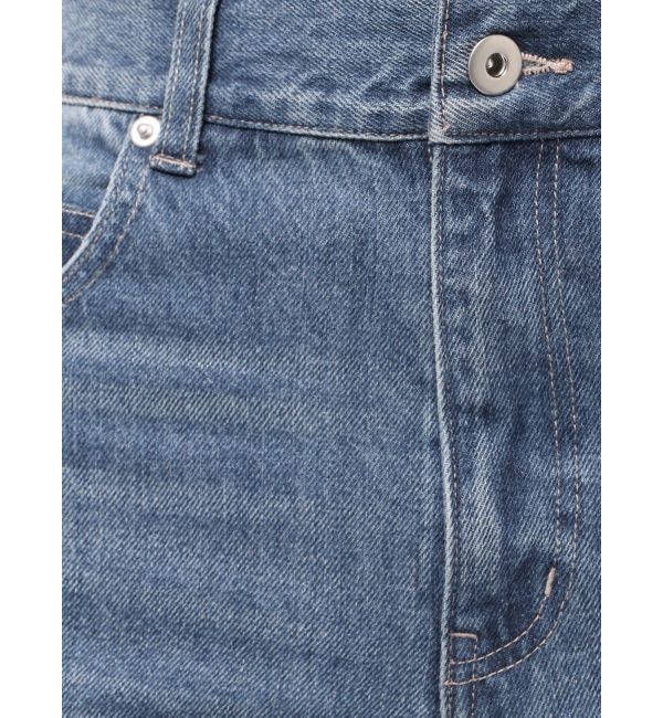 MERCURYDUO「デニムシューカットパンツ」|デニム|
