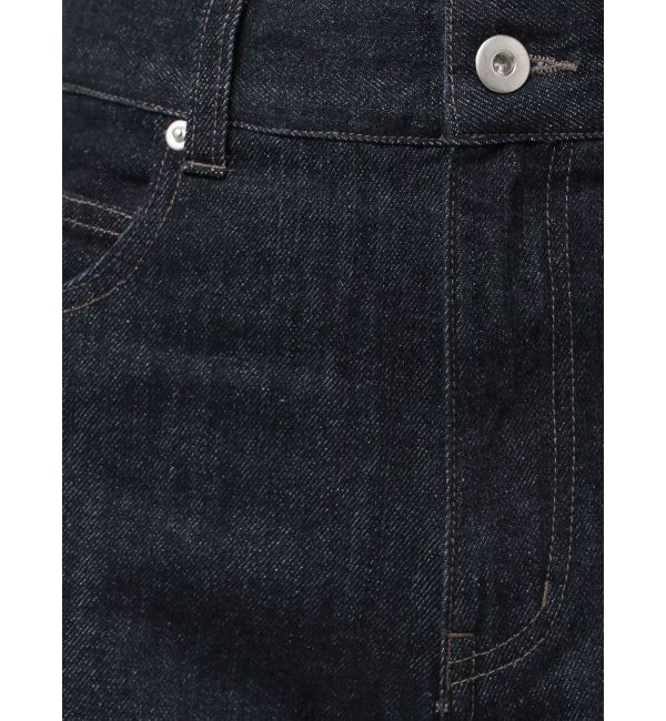 MERCURYDUO「デニムシューカットパンツ」|デニム|