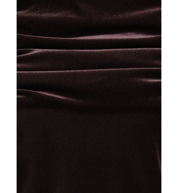 MERCURYDUO「シャーリングベロアカットソー」|Tシャツ・カットソー|