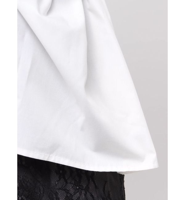 MERCURYDUO「ビスチェドッキングシャツ」|シャツ・ブラウス|