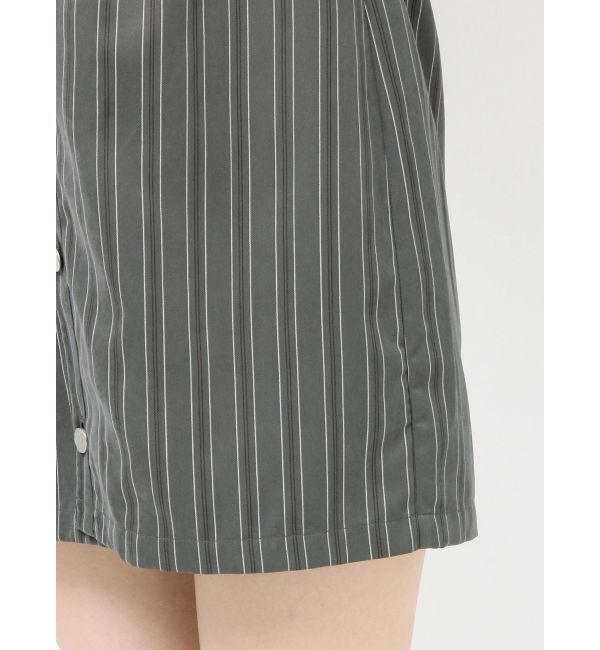 MURUA「アシメショルダーミニシャツワンピース」|ワンピース|