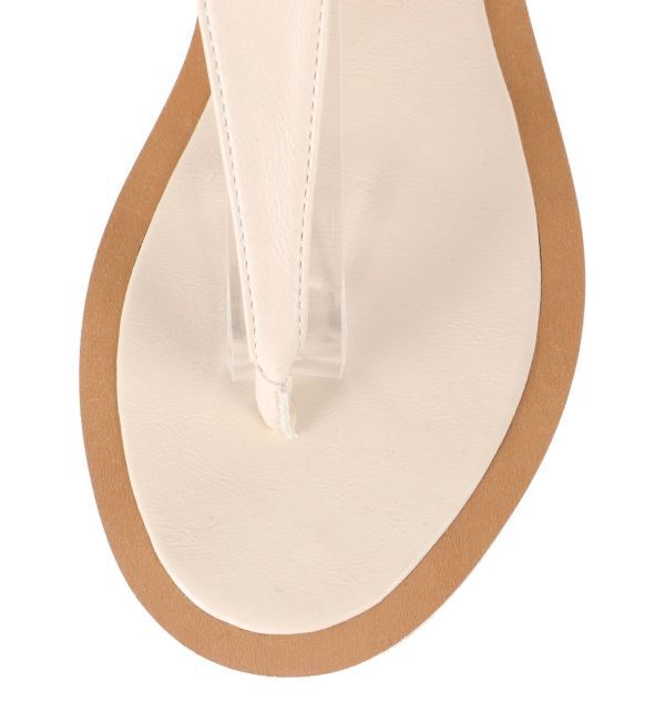 Ungrid「アンクルストラップフラットサンダル」|サンダル|