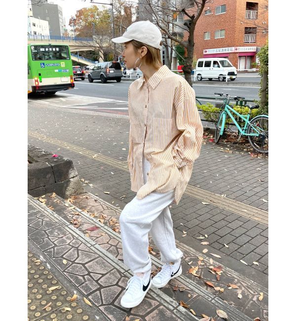 Ungrid「ストライプルーズシャツ」|シャツ・ブラウス|