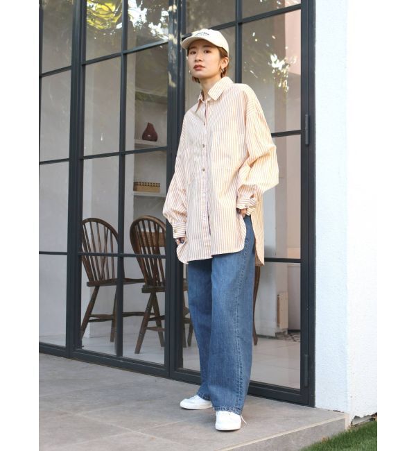 Ungrid「ストライプルーズシャツ」|シャツ・ブラウス|