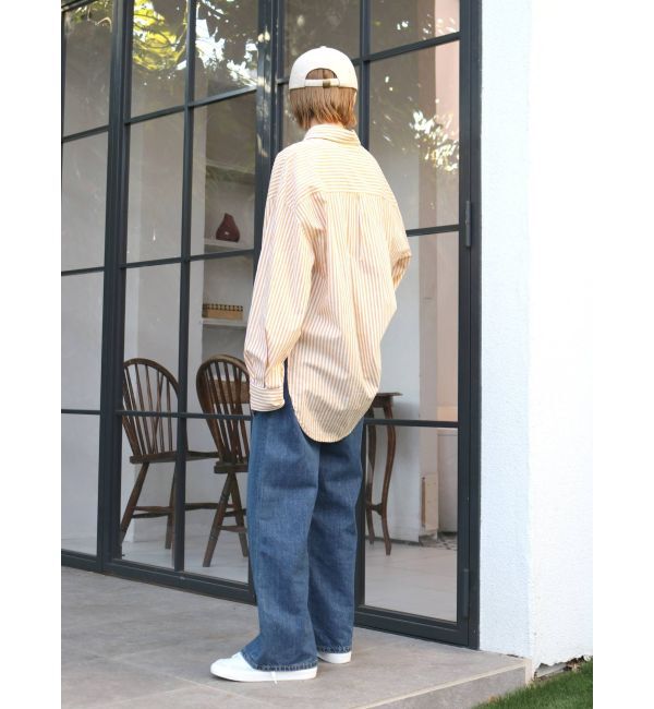Ungrid「ストライプルーズシャツ」|シャツ・ブラウス|