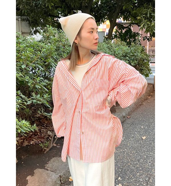 Ungrid「ストライプルーズシャツ」|シャツ・ブラウス|