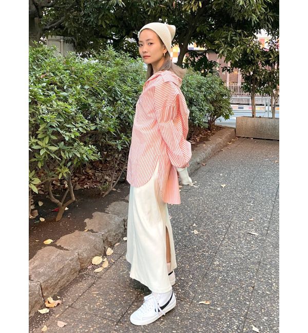 Ungrid「ストライプルーズシャツ」|シャツ・ブラウス|