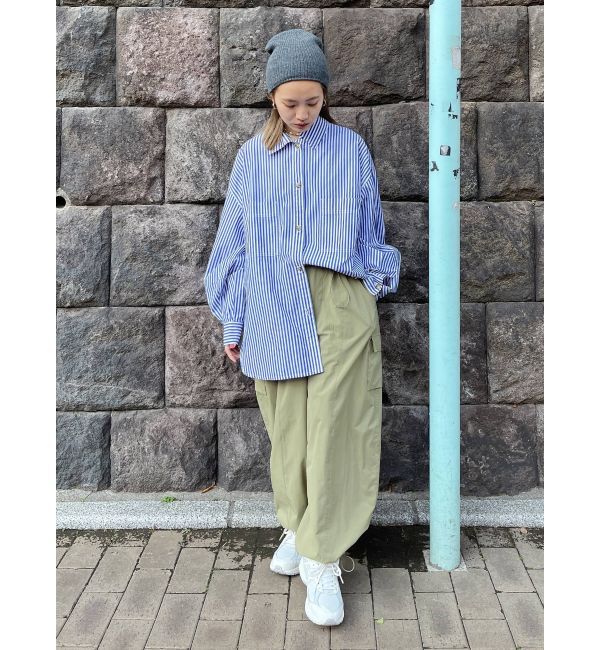 Ungrid「ストライプルーズシャツ」|シャツ・ブラウス|