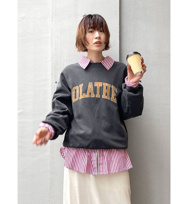 Ungrid「ストライプルーズシャツ」|シャツ・ブラウス|