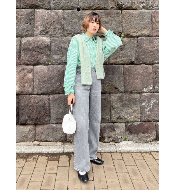 Ungrid「ストライプルーズシャツ」|シャツ・ブラウス|