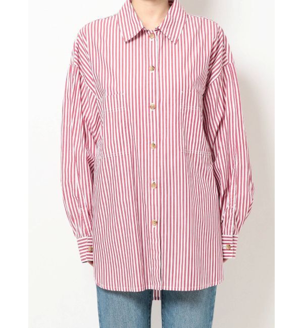 Ungrid「ストライプルーズシャツ」|シャツ・ブラウス|