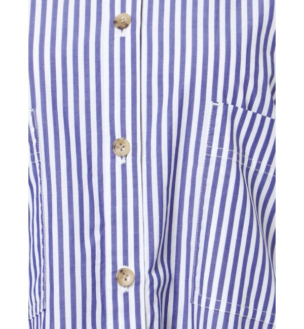 Ungrid「ストライプルーズシャツ」|シャツ・ブラウス|